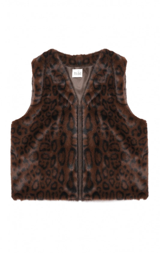 Bolero fausse fourrure "Barney" chez Wild