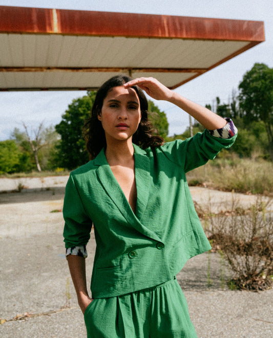 Veste courte "Edmée" chez Tinsels