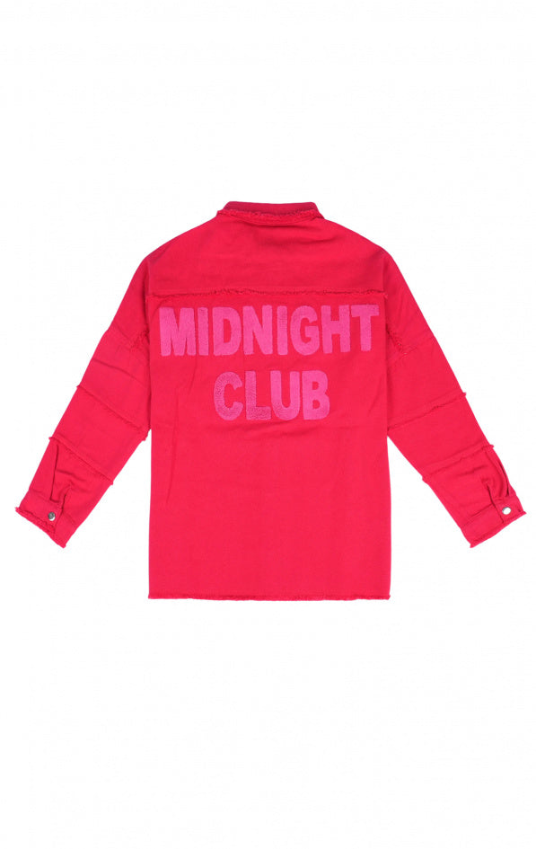 Veste surchemise "Jysko" rouge Wild
