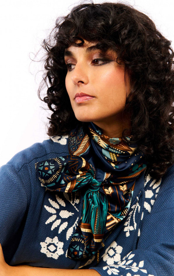 Foulard Medium "Western" Wild