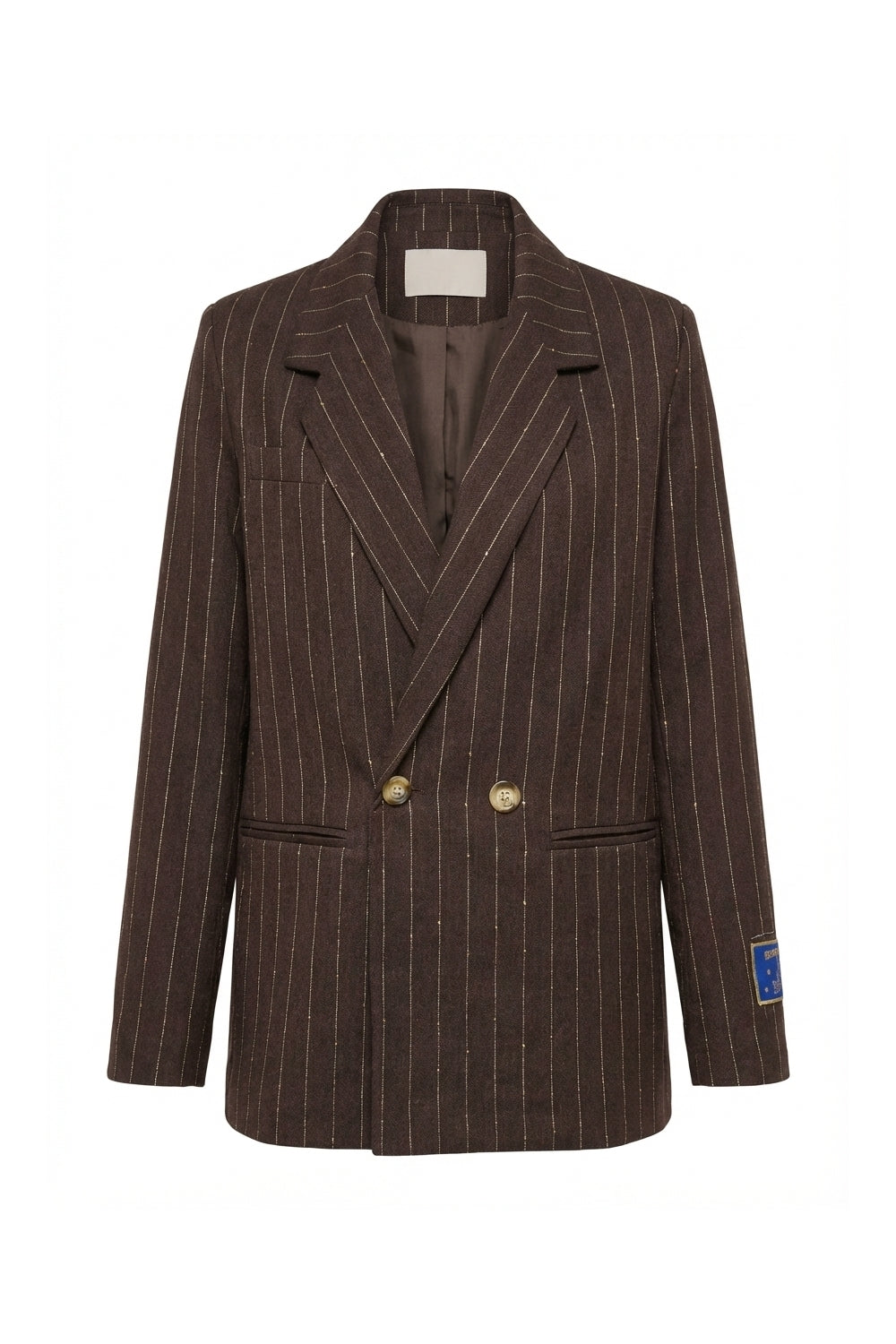 Blazer "Ema" coloris chocolat chez Imprévu