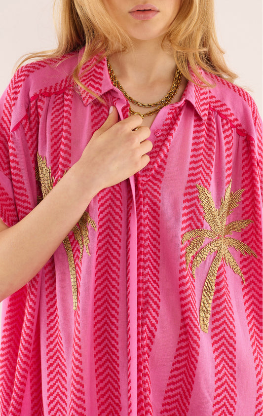 Robe oversize rayé Wild