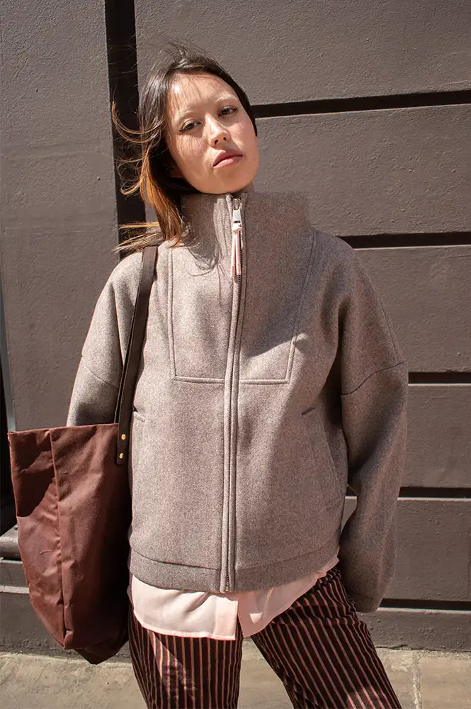 Veste zip "Kimla" chez Nümph