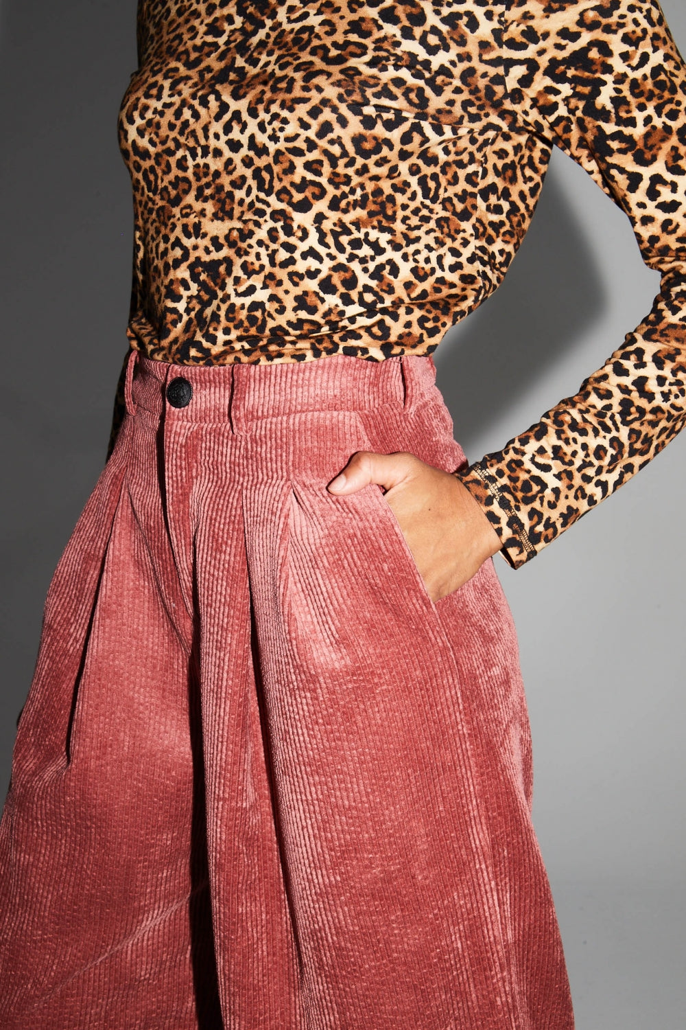 Pantalon velours "Astrid" Imprevu