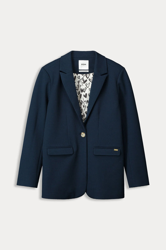 Blazer bleu POM Amsterdam