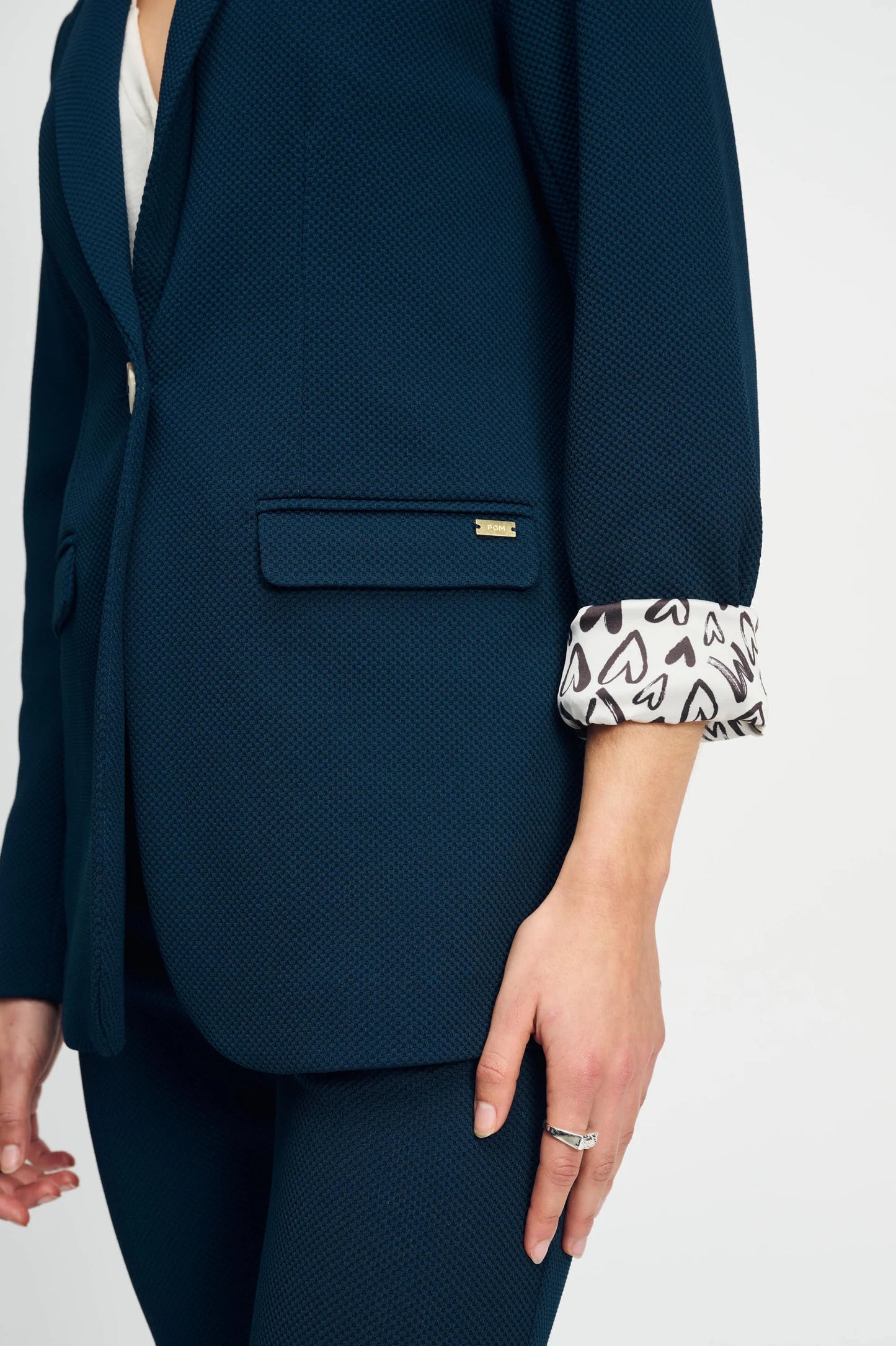 Blazer bleu POM Amsterdam
