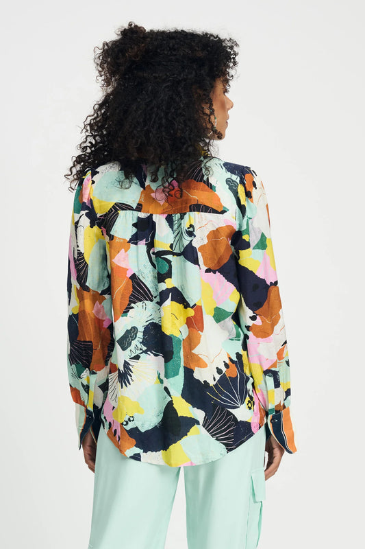 Chemise multicolore manches longues POM Amsterdam